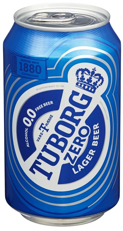 Pivo TUBORG pivo 0% 330ml