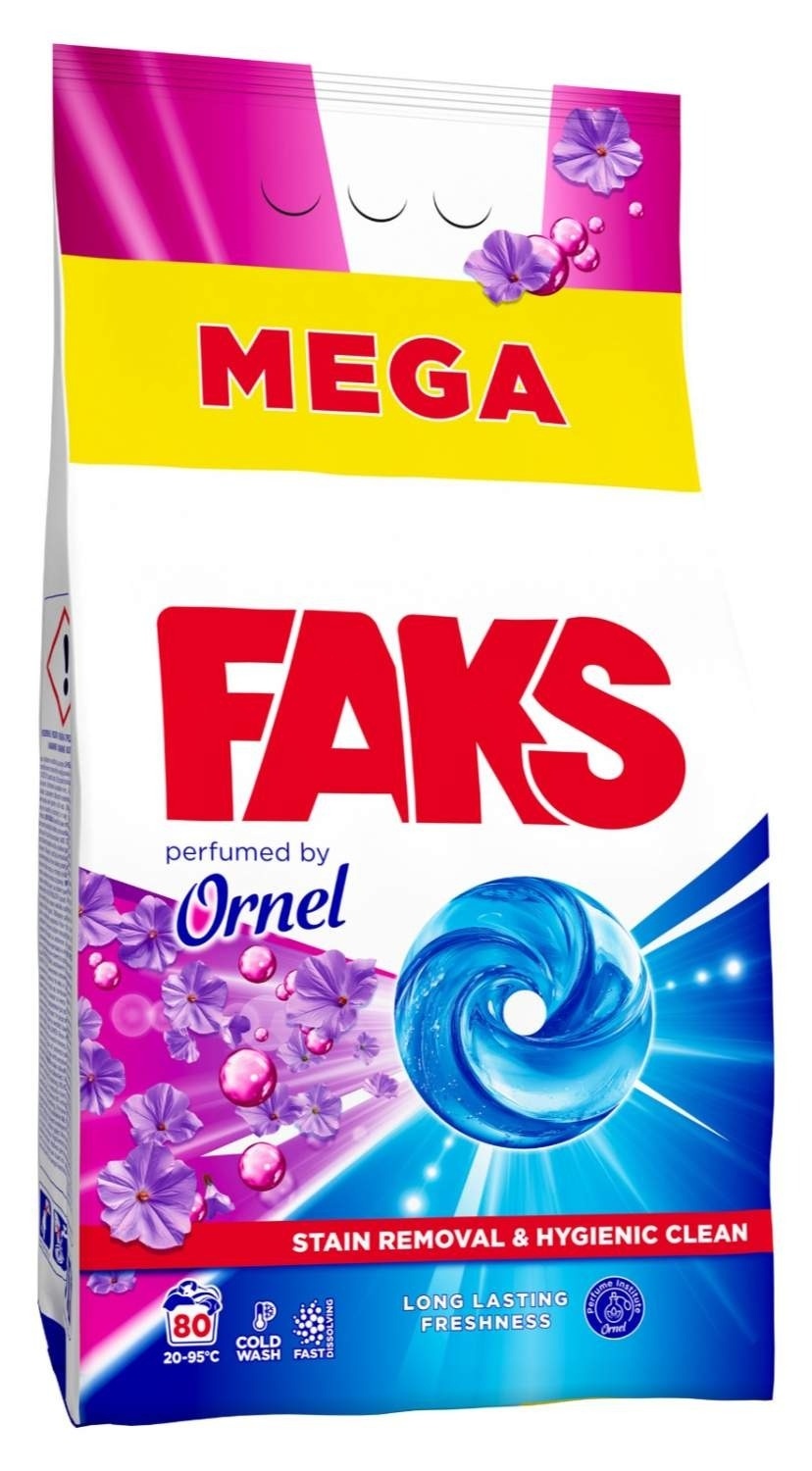 Deterdžent za pranje veša FAKS By Ornel 80 pranja (6kg)
