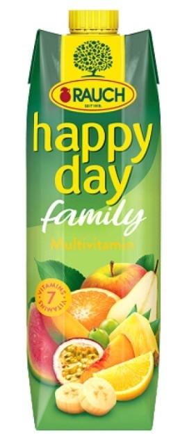Negazirani sok HAPPY DAY Family multivitamin 1l