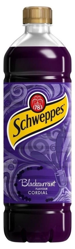 Gazirani sok SCHWEPPES Purple 1l