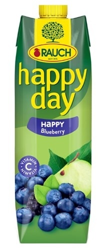 Negazirani sok HAPPY DAY borovnica 1l