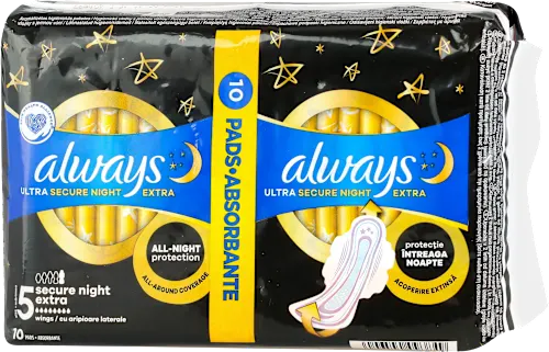Higijenski ulošci ALWAYS Ultra night  duo 10kom
