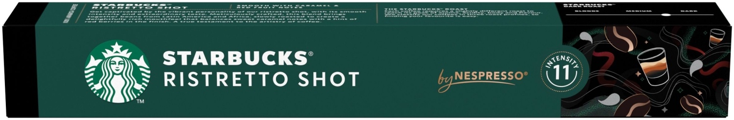 Kapsule za kafu STARBUCKS Ristretto shot 10kom