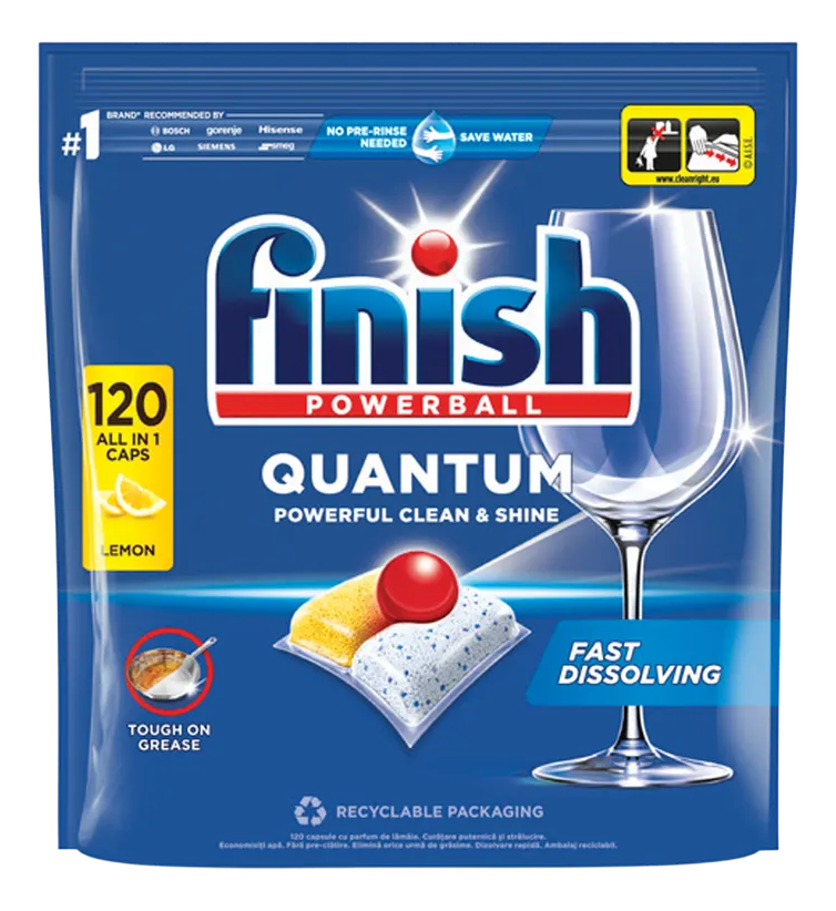 Tablete FINISH Quantum limun 120kom