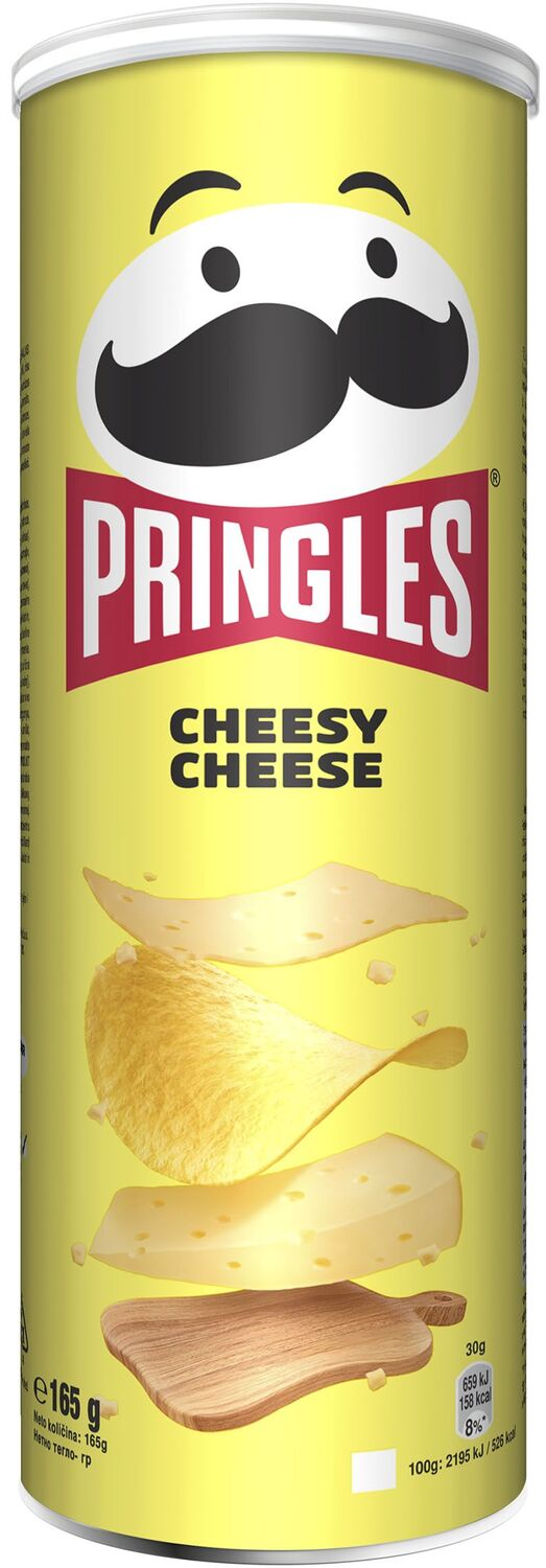 Čips PRINGLES Cheesy cheese  165g