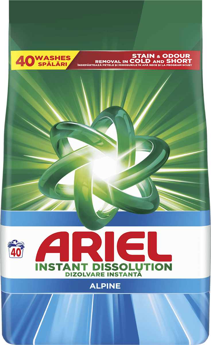 Deterdžent za pranje veša ARIEL Alpine 40 pranja (2,6kg)