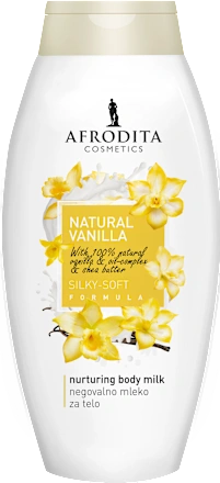 Mleko za negu tela AFRODITA natural vanila 250ml