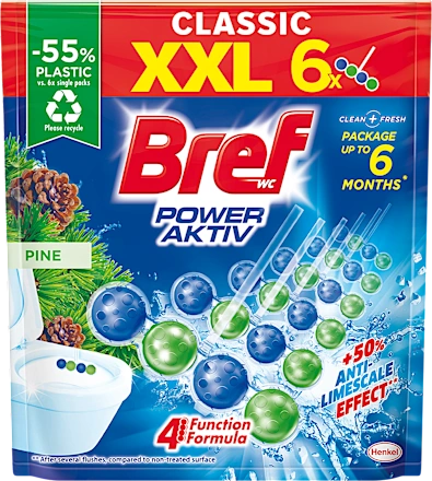 WC osveživač BREF pine 6x50g