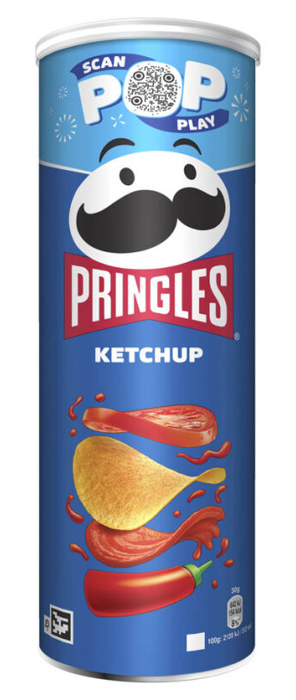 Čips PRINGLES ketchup 165g