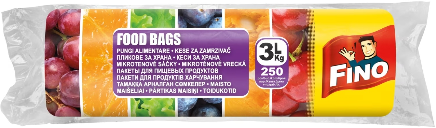 Kese za zamrzivač FINO rolna 3l 250kom