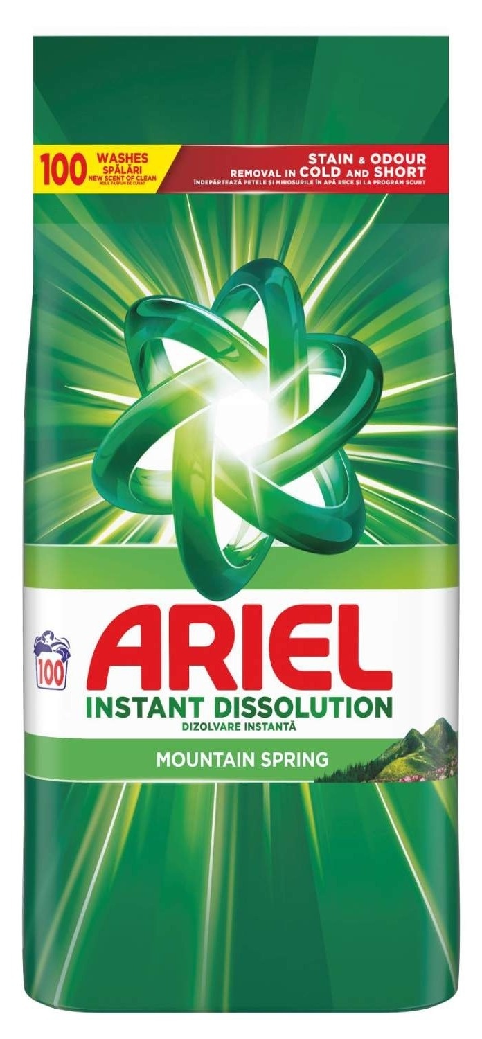 Deterdžent za pranje veša ARIEL Mountain spring 100 pranja (6,5kg)