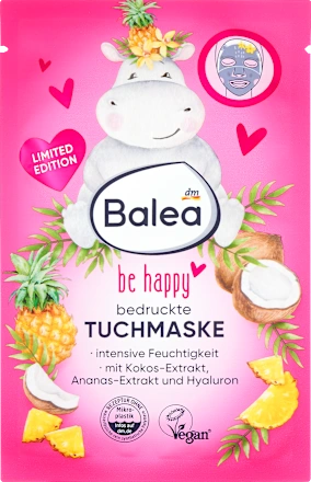 Maska za lice BALEA be happy  - nilski konj, 1 kom