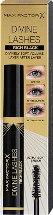 Maskara MX FACTOR Divine Lashes – Rich Black, 8 ml
