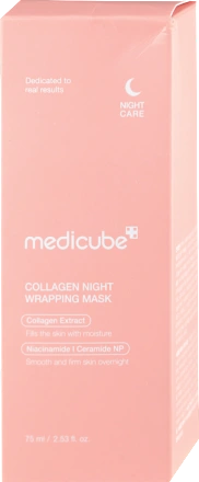 Maska za lice MEDICUBE Collagen noćna, 75 ml