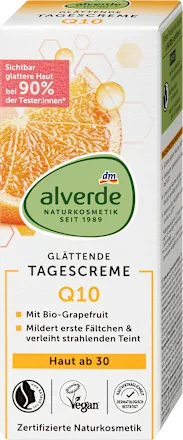 Krema za lice ALVERDE Q10 dnevna za lice protiv bora, 50 ml