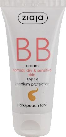 BB krema ZIAJA light tone- 15 Dark/peach tone, 50 ml