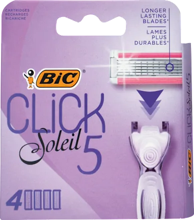 Ženski brijač  BIC sistem Click5 Soleil 4 dopune