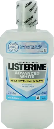Tečnost za ispiranje usta LISTERINE Advanced White 500 ml