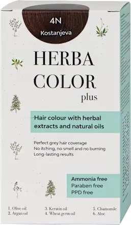 Farba za kosu HERBA COLOR PLUS 4N kestenjasta