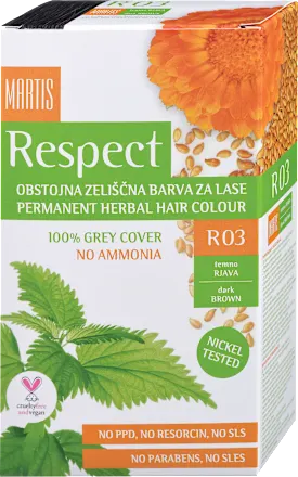 Farba za kosu RESPECT tamno smeđa 03