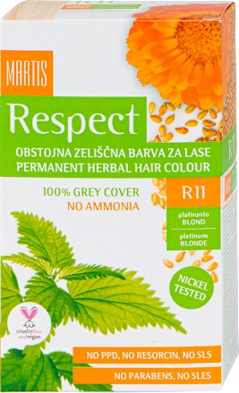 Farba za kosu RESPECT platinasto plava 11
