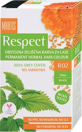 Farba za kosu RESPECT crna 02