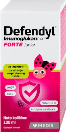Preparati za decu MEDIS DefendylÂ® Imunoglukan P4HÂ® FORTE junior, sirup 100ml