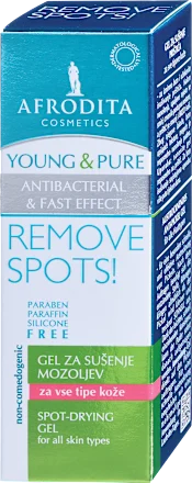 Gel za sušenje bubuljica AFRODITA Young & Pure 15