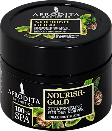 Sredstva za piling tela AFRODITA Spa nourish gold šećerni 175g