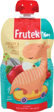 Kašice FRUTEK kaša Jabuka keks 100g
