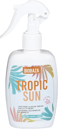 Pekmez BIOBAZA Sun tropic tečni za bronzani ten 250ml
