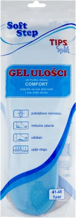 TIPS gel ulošci comfort za obuću muški 41-48
