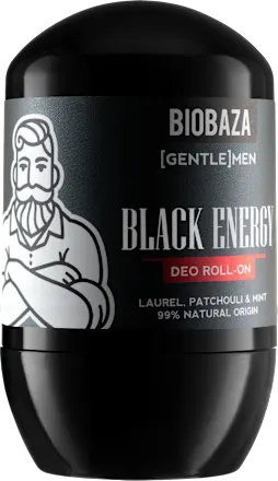 Roll-on BIOBAZA Black Energy dezodorans 50ml