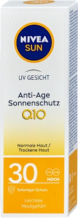 Krema za lice NIVEA SUN Q10 anti-age za zaštitu od sunca SPF 30 50ml