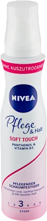 Pena za kosu NIVEA Care&Hold Soft Touch pena za oblikovanje kose 150ml