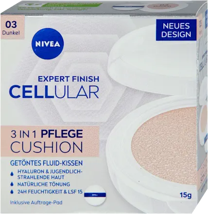 Tonirana krema za lice NIVEA cellular filler cushion 03 dark 15g
