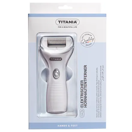 TITANIA električna turpija za stopala 3039 box