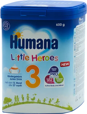Mleko za bebe HUMANA 3 Mleko junior 650g
