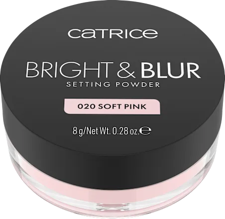 Puder za lice CATRICE bright & blur puder za fiksiranje 020 Soft Pink!