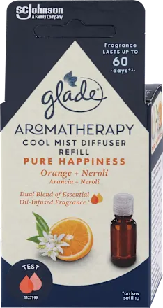 Osveživači prostora GLADE Aromatherapy dopuna za difuzer Pure Happiness