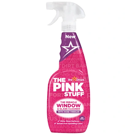 Za čišćenje prozora i staklenih površina PINK STUFF The čudesno sredstvo sa ružinim sirćetom 750ml