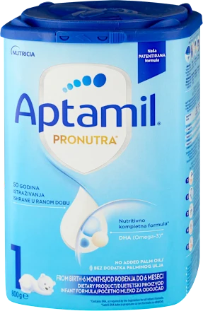 Mleko za bebe APTAMIL 1 800g PRONUTRA