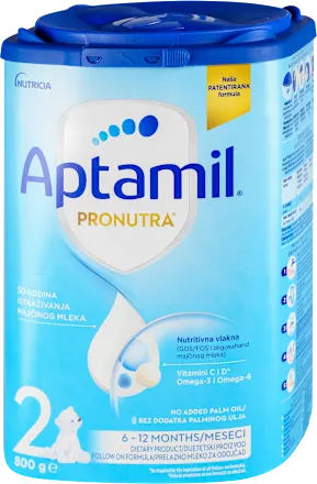 Mleko za bebe APTAMIL 2 800g PRONUTRA