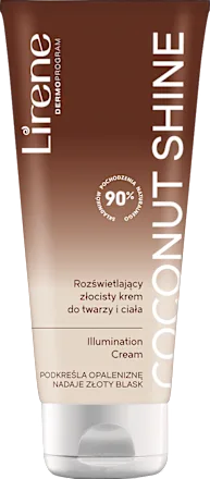 Krema za lice i telo LIRENE Coconut Shine za samopotamnjivanje 150ml