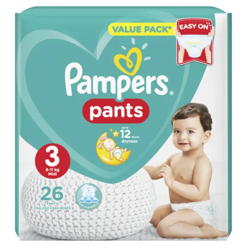 Pelene gaćice PAMPERS CP 3 26kom