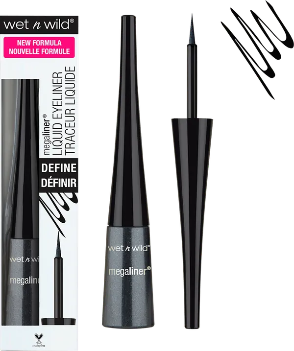 Ajlajner WET N WILD Mega liner E8711 black