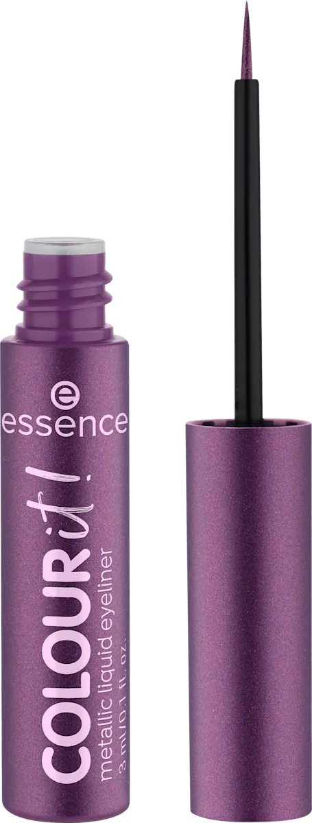 Ajlajneri ESSENCE colour it! metallic tečni - 02 Dark Cherry, 1 kom