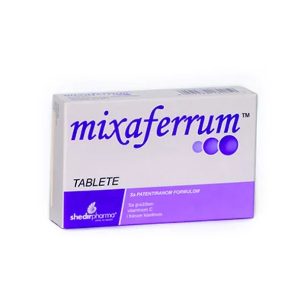 Anemija MV PHARM Mixaferrum, 30 tableta