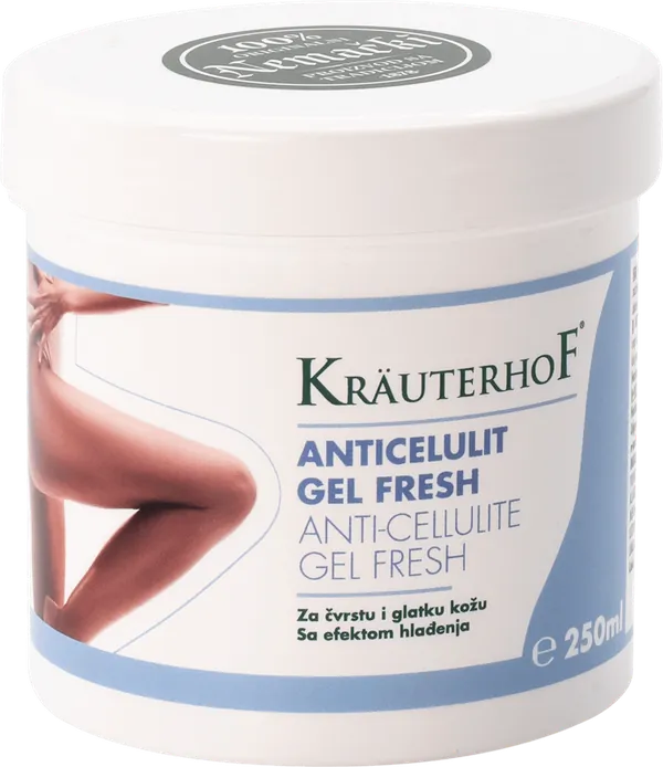 Anticelulit KRAUTERHOF gel Fresh 250ml