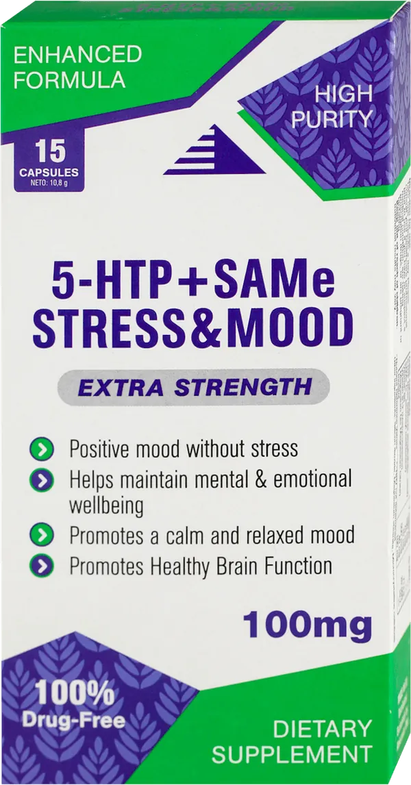 Antistres i relaksacija ALEKSANDAR MN 5htp+same stress & mood kapsule A15